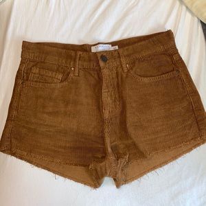 Kendall Kylie Corduroy shorts